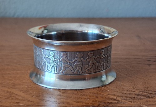 Ancien rond serviette - rond, de