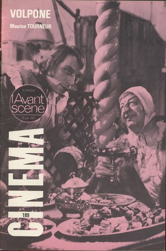 Avant scène cinéma 189 - scène,