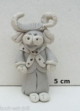 taureau en céramique