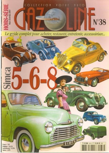 Gazoline simca 5 - simca,