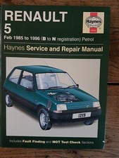 Manuel voiture Haynes Renault 5 occasion