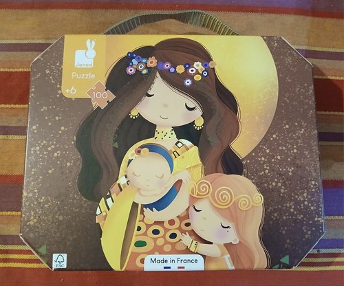 Janod puzzle mère enfant - puzzle,