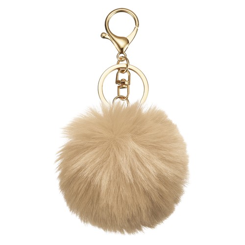 Pompon porte clés - pompon, porte-clés,