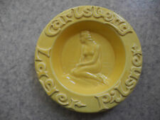 ancien cendrier publicitaire Carlsberg Lager Pilsner Sirène vintage ashtray 70s