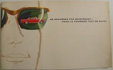 Rare brochure FORD CONSUL CAPRI de 04 / 1961 en français