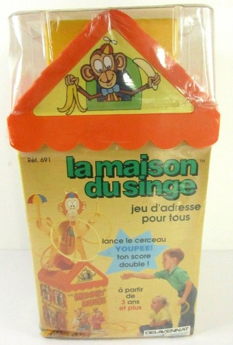 Jeu maison singe - jeu, du