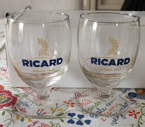 Lot verres ricard ballon - de,