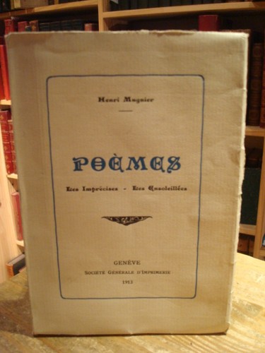 Henri mugnier poèmes - henri, les