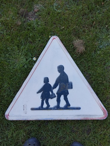 Plaque tole emaillee - plaque,