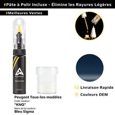 Peinture de retouche pour Peugeot Tous modèles Code: KNQ Bleu Sigma