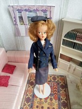 Rare Poupée Vintage Tressy blonde American Character Hôtesse de L'air