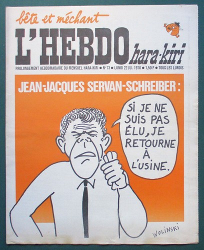 Hara kiri hebdo - kiri,