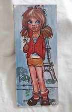 Vintage tableau panneau