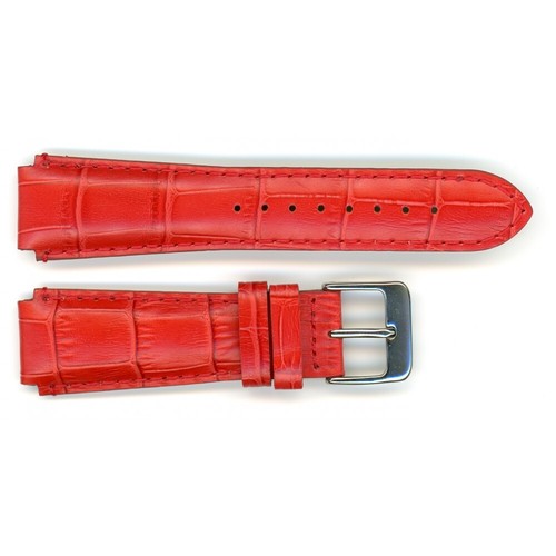 Bracelet montre 22mm rouge - de,
