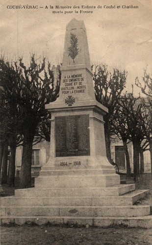 Couhé verac la mémoire - la,