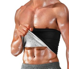 Ceinture de Sudation Abdominale Homme Ceinture Abdominale Amincissante Ajusta...