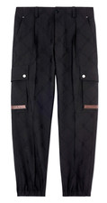 Pantalon Cargo En Laine Et