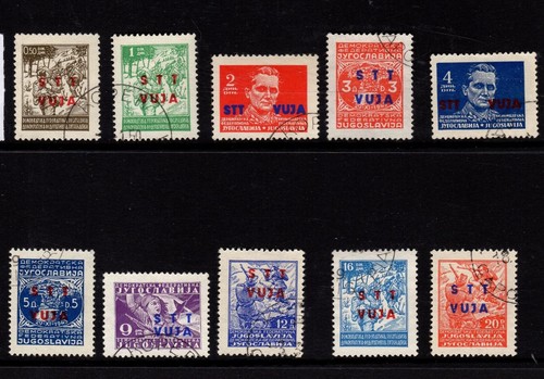 Trieste 1949 timbres de - b,