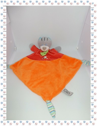 Grand doudou chat gris - grand,
