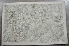 CASSINI CARTE IN PLANO 630mm X