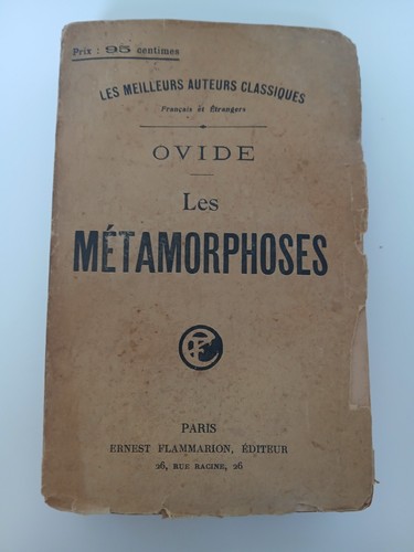 Livre ancien ovide les - livre, ancien,