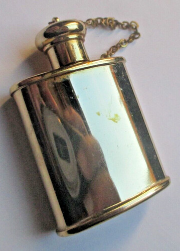 Ancien pendentif fiole flacon - ancien,