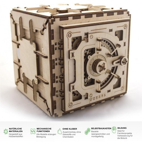 Ugears coffre fort - ugears,