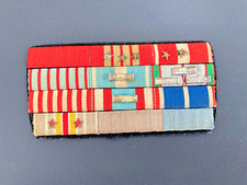 BARETTES MILITAIRES WW2, ALLEMAGNE ,ALGERIE,TUNISIE