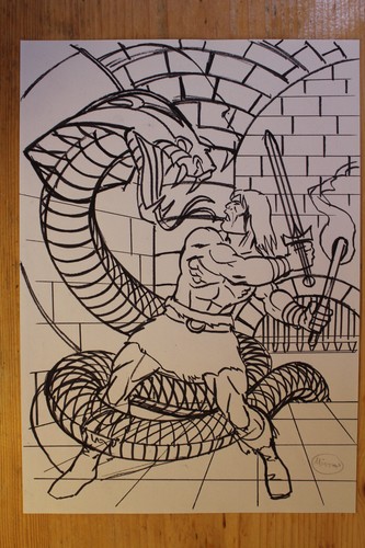 Dessin croquis conan - croquis,