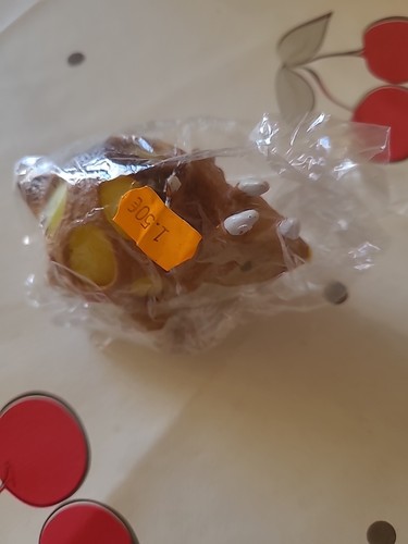 Dinosaure marron bulle - bulle, jaune