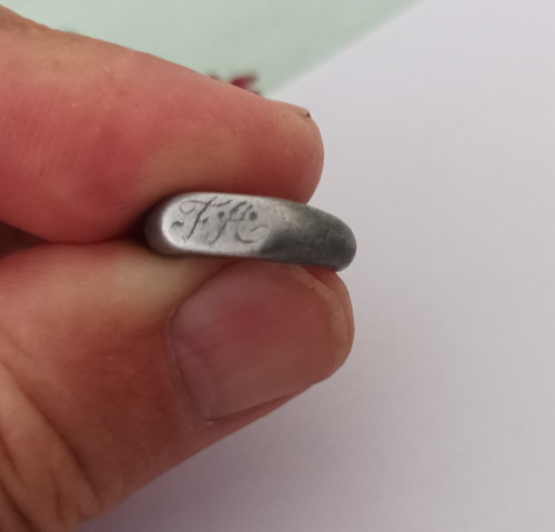 Ancienne petit bague poilu - ancienne, de