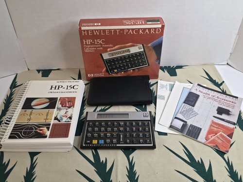 Hewlett packard 15c - hewlett-packard, hp-15c