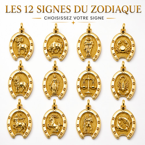 Pendentif signe astrologique - pendentif,