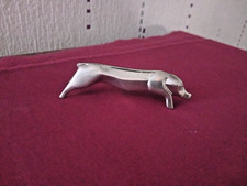 1 porte couteaux en métal argenté Christofle Gallia par Sandoz le cochon 2