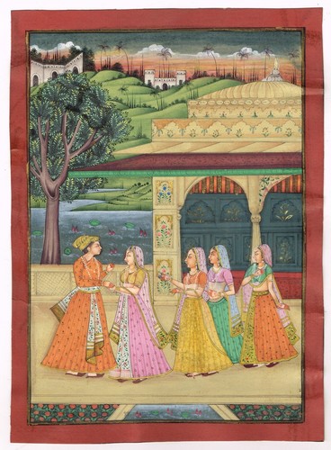 Main miniature old peinture - miniature,