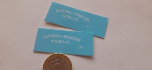 Decals decalcomanie pompier - decalcomanie,