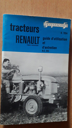 Renault tracteur super - tracteur,