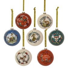 Disney : Bambi - Set de 7 boules à sapin - Widdop & Co