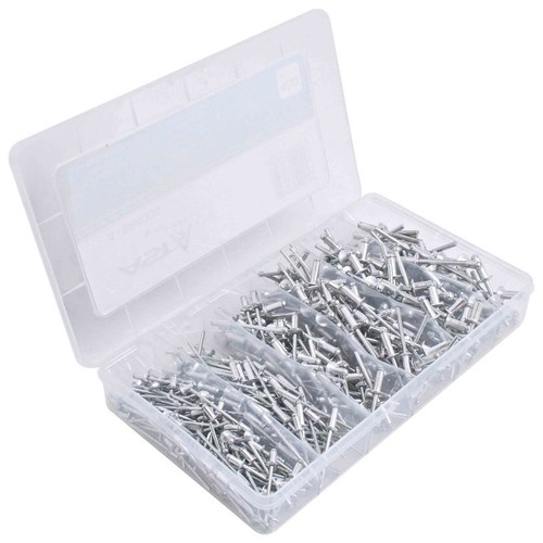 Coffret 400 rivets pop - 400, alu