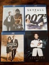 4 films James Bond Daniel Craig Blu-Ray