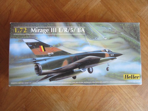 Maquette heller mirage - maquette, 1/72
