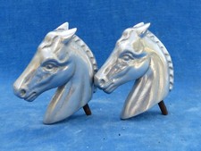 SUPERBE RARE TOP ++ MASCOTTE Hood emblem - CITROEN 2 CV - CHEVAUX Horses