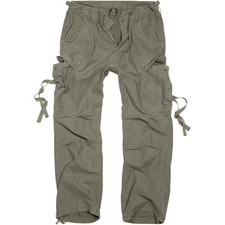 Vintage Brandit Hommes M-65 Pantalons Cargo Combats Randonnée Casual Pantalon Ol