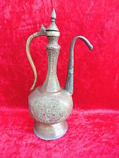 Antique Canne En Cuivre Avec Ornementation Orientale - Orient - 43Cm !