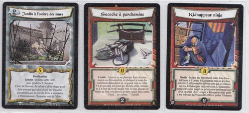 L5r lot cartes rares - lot, 3