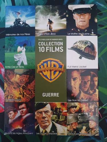 Dvd coffret guerre warner - dvd, 10