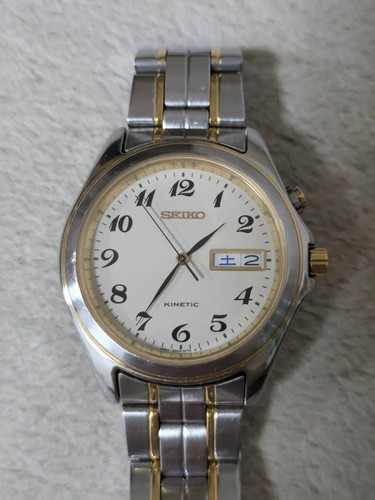 Seiko kinetic 5m43 0a10 - seiko,