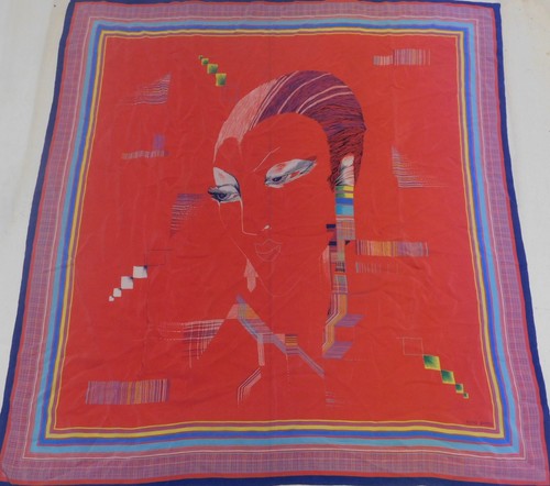 Foulard 100 pura soie - foulard, vintage