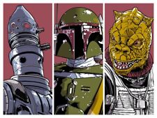Joshua Budich - Star Wars - The Bounty Hunters - Giclee - S/N 