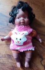 Vintage: Poupée créole noire